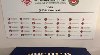 Denizli Havalimanı'nda 718 Gram Uyuşturucu Ele Geçirildi