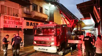 Denizli'de İş Yerinde Yangın: İtfaiye Müdahale Etti