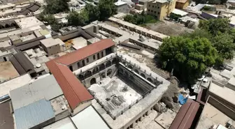 Şanlıurfa'daki Tarihi Barutçu Hanı için Restorasyon Çalışmaları Başlatıldı