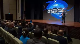 Kamu Yönetiminde Etkin Denetim Semineri Düzenlendi
