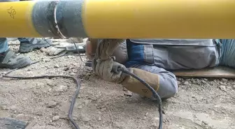 Dikmen'de Doğal Gaz Hattı Dönemi Başladı