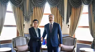 Hakan Fidan, AB Komisyonu Üyesi Marta Kos'u İstanbul'da Ağırladı