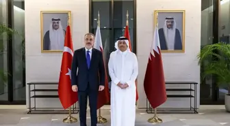 Dışişleri Bakanı Fidan, Katarlı mevkidaşı Al Sani ile Doha'da bir araya geldi