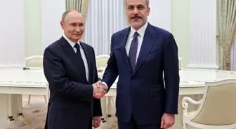 Dışişleri Bakanı Hakan Fidan, Rusya lideri Putin ile görüştü