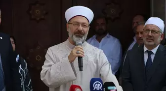 Diyanet İşleri Başkanı Erbaş, Yalova'da Bir Camiyi Açtı
