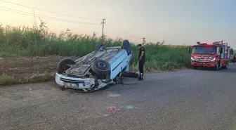 Diyarbakır'da Otomobil Devrildi: 1 Ölü, 4 Yaralı