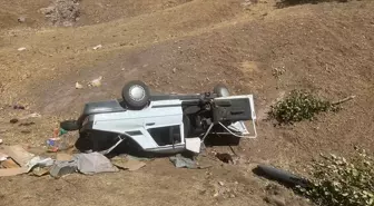 Diyarbakır'da Otomobil Devrildi: 3'ü Çocuk 8 Kişi Yaralandı