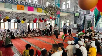 Diyarbakır'da Yaz Kur'an Kurslarında Filistin'e Destek Etkinliği