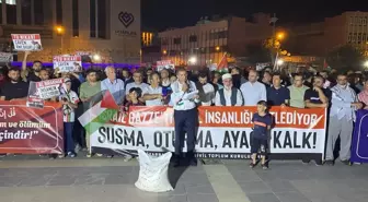 Diyarbakır'da Gazze'ye Destek Protestosu