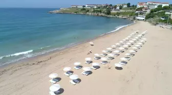 Doğu Marmara ve Batı Karadeniz'in mavi bayraklı plajları misafirlerini ağırlamayı bekliyor