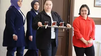 Engelsiz İşgücü Programı ile Valilikte Neşe Kaynağı Oldular