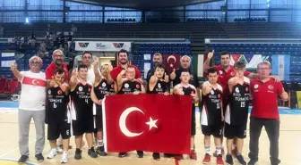 Türkiye Down Sendromlular Basketbol Milli Takımı Avrupa İkincisi Oldu