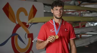 Dünya şampiyonu olan genç milli kürekçi Enes Biber'in hedefi daha büyük başarılar