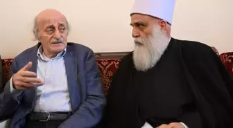 Lübnanlı Dürzi Lider Canbolat'tan Süveyda'da Ateşkes Çağrısı