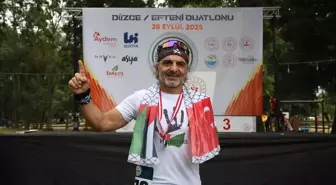 Efteni Duatlonu'nda 100'ü Aşkın Sporcu Yarıştı