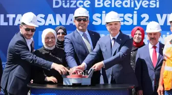 Düzce'de Yeni Sanayi Sitesinin Temelleri Atıldı