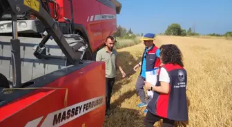 Çanakkale'de Anız Yangınlarına Karşı Biçerdöver Kontrolleri Başlatıldı