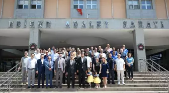 Edirne Cumhuriyet Başsavcısı Mustafa Çakmak, Duygusal Bir Veda Töreniyle Görevinden Ayrıldı