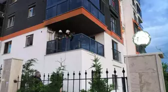 Edirne'de Balkonda Yangın Çıktı