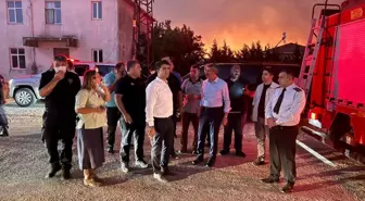 Edirne Enez'de Orman Yangınına Hızla Müdahale Ediliyor