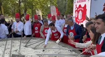 Edirne Gastronomi Festivali'nde 6 Ton Pilav Dağıtıldı