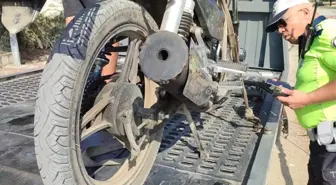 Ehliyetsiz Motosiklet Sürücüsüne Kaçış Sonrası Ceza