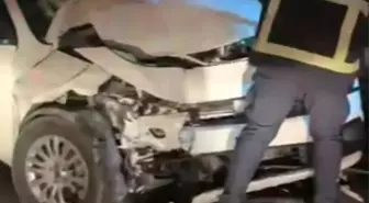 Edirne'de Otomobil Kazasında 5 Kişi Yaralandı