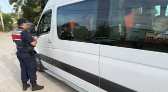 Edirne'de Okul Çevrelerinde Jandarma Denetimi