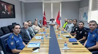 Edirne'de Okul Güvenliği Toplantısı Yapıldı