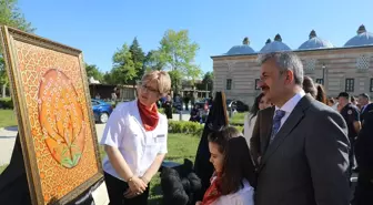 Edirne'de Selimiye Camisi Süslemeleri Sergilendi