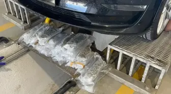 Kapıkule ve Pazarkule Sınır Kapılarında Uyuşturucu Operasyonu: 69 Kilo Ele Geçirildi