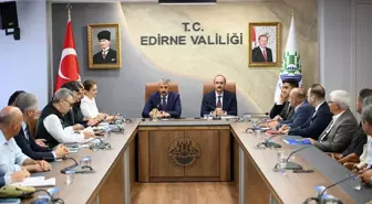 Edirne'de Su Yönetimi Değerlendirme Toplantısı
