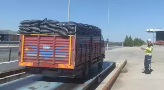 Edirne'de Taşıma Sınırını Aşan Kamyona 51 Bin Lira Ceza