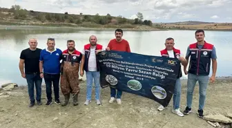 Edirne'den Tekirdağ'a 975 Bin Pullu Sazan Yavrusu Salındı