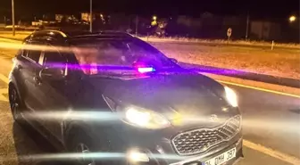 Edirne'de Usulsüz Çakar Kullanan Sürücüye Rekor Ceza