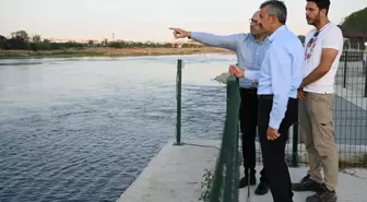 Edirne'de Kuraklıkla Mücadele İçin Meriç Nehri'ne Su Salındı