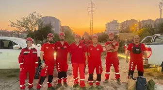 Edirne Arama ve Kurtarma Derneği Çanakkale'deki Orman Yangınında Görev Aldı