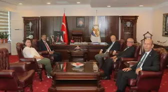 Edirne Cumhuriyet Başsavcısı Mustafa Çakmak, Trakya Üniversitesi Rektörü'ne Veda Ziyareti Gerçekleştirdi