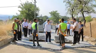 Edirne Belediye Başkanı Akın, Üstyapı Çalışmalarını İnceledi