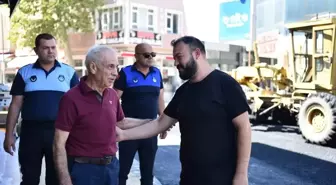 Keşan Belediye Başkanı Özcan Asfalt Çalışmalarını İnceledi