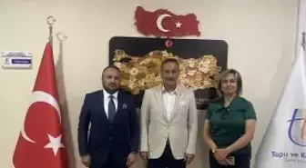Edirne ve Tekirdağ Çevre Müdürlerinden Tapu ve Kadastro Ziyareti
