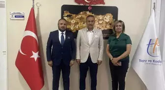 Edirne ve Tekirdağ Çevre Müdürlerinden Tapu ve Kadastro Ziyareti