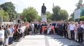 CHP'nin 102. Kuruluş Yıl Dönümü Töreni Edirne'de Kutlandı