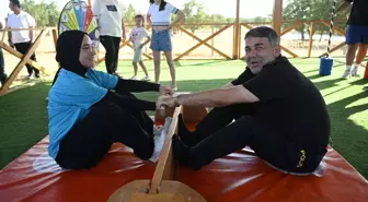 Edirne Emniyet Müdürlüğü Personeli Musabeyli Korusu'nda Kamp Yaptı