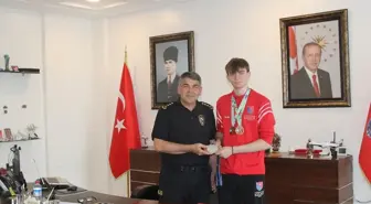 Edirne Emniyet Müdürü Candeniz Berrak'ı Kabul Etti