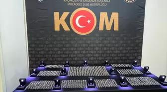 Edirne'de 50 Milyon Liralık Kaçak Kehribar ve Pırlanta Yüzük Ele Geçirildi