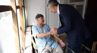 Edirne Valisi'nden Kore Gazisi Ahmet Şahin'e Ziyaret