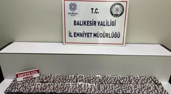 Edremit'te Uyuşturucu Operasyonu: 5 Bin 586 Sentetik Hap Ele Geçirildi