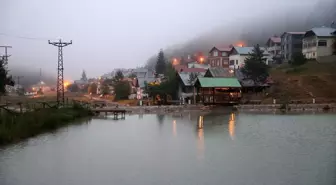 Eğriçimen Yaylası'nda Soğuk Hava ve Yağış Etkili