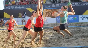 EHF Avrupa Plaj Hentbolu Şampiyonası'nda Final Eşleşmeleri Belli Oldu